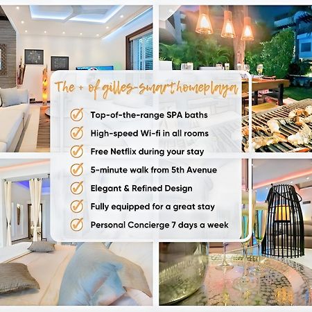 Luxury Duplex -4 Pers- 2Mn Beach&5Th Av, Pool, Gym Playa del Carmen Exterior foto
