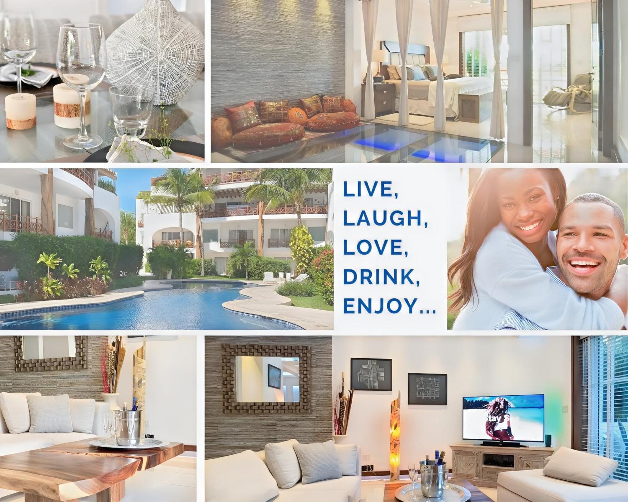 Luxury Duplex -4 Pers- 2Mn Beach&5Th Av, Pool, Gym Playa del Carmen Exterior foto